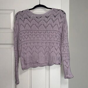 Sincerely Jules Lilac Knit Women's Sweater